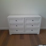 Professionally assembled chest of drawers by handyman in Melbourne’s northern suburbs – flat pack furniture assembly service